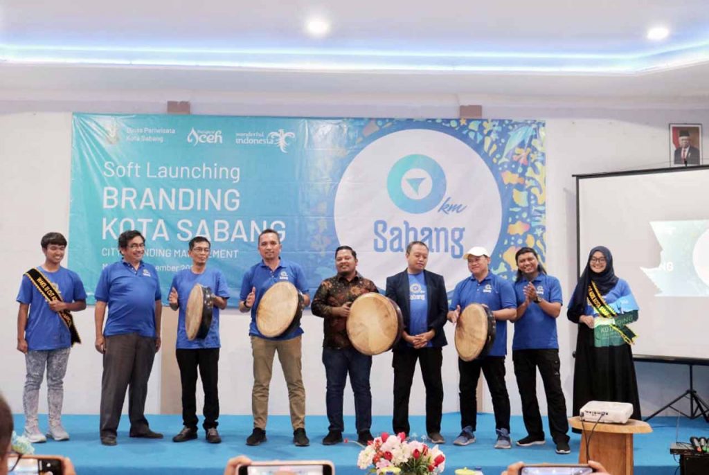 Pj Wali Kota Sabang Soft Launching Branding Kota Sabang